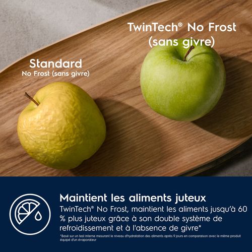 Combiné intégrable ELECTROLUX KNT6ME18S 249 L