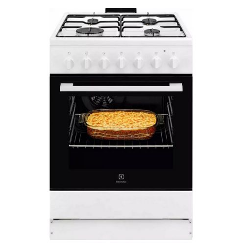 Cuisinière Dessus Gaz 4 foyers Four Electrique - Lkk620010w