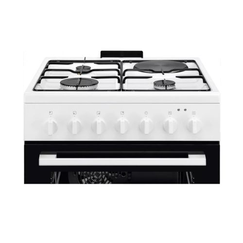 Cuisinière Mixte 3 foyers gaz + 1 électrique - Lkm624022w