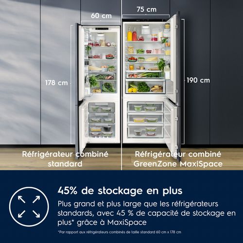 Combiné intégrable ELECTROLUX ENG7TE75S 376 L