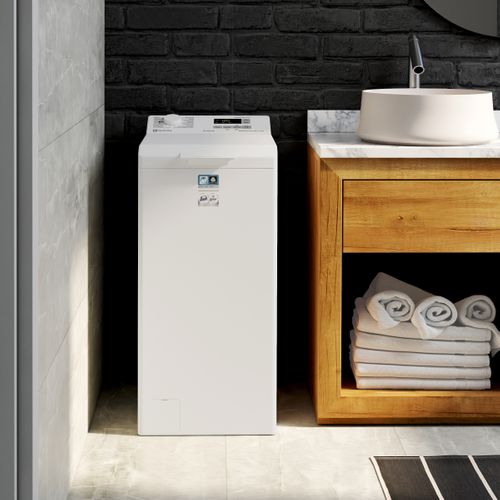Lave-linge top ELECTROLUX EW6T5127BG 7kg Blanc
