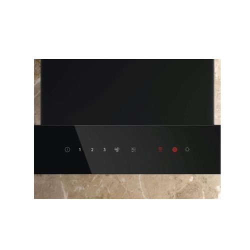 Hotte Décorative Murale 90cm 515m3/h Noir - Lft819k