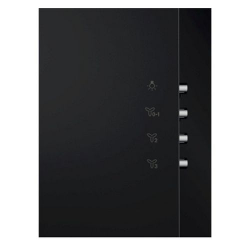 Hotte Décorative Murale 90cm 600m3/h Noir - Lfv329k