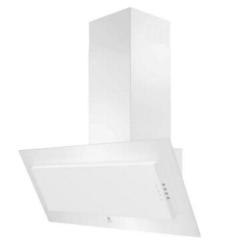 Hotte Décorative Murale 90cm 600m3/h Blanc Et Verre - Lfv329w