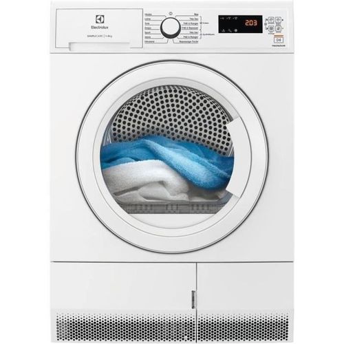 Seche-linge Pompe à Chaleur  Edh1281uc - 8 Kg - L60cm - Blanc