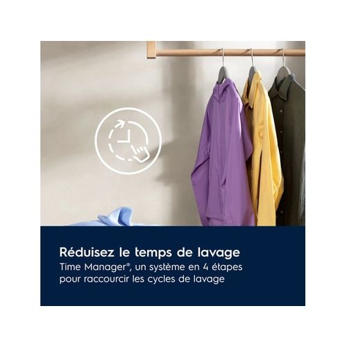 Lave-linge Hublot 60cm 8kg 1400 Tours/min - Ew6fi4805ar
