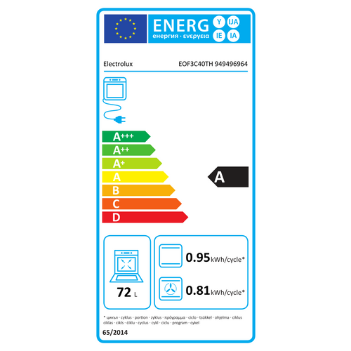 Four Encastrable Multifonction 72l Catalyse - Eof3c40th1
