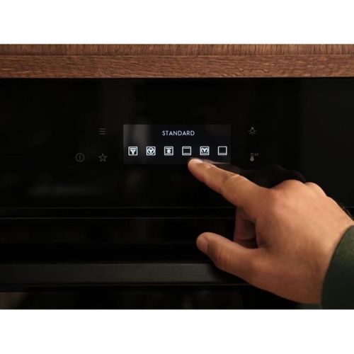 Four Pyrolyse - Chaleur Tournante Pulsée -  Eof8p08x - 99 Recettes Automatiques - Interface Tactile