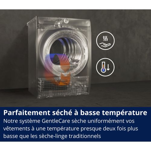 Sèche linge hublot ELECTROLUX EW6HI182PPE 8kg