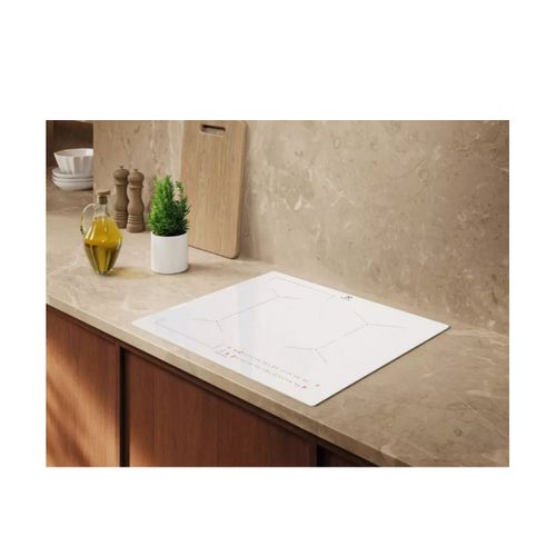 Table De Cuisson Induction 3 Feux 7350w Blanc - Eiv63342cw/1