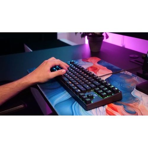 Clavier De Gaming Mécanique -  Xtrfy K4v2 Rgb Tkl - Format Tkl - Noir