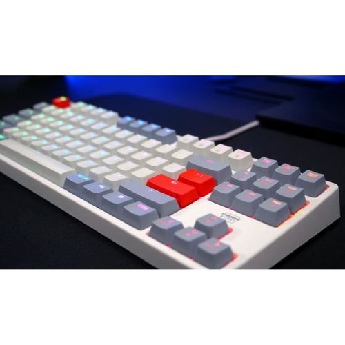 Clavier De Gaming Mécanique - Xtrfy K4v2 Rgb Tkl Retro - Éclairage Rgb - Noir - Mx2a Red