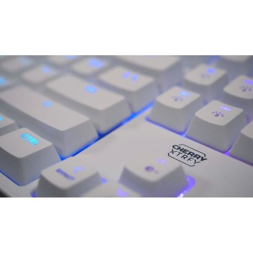 Clavier De Gaming Mécanique -  Xtrfy K4v2 Rgb Tkl - Format Tkl - Éclairage Rgb - Blanc