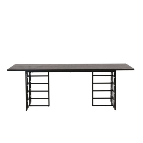 Table à Manger Design "ystad" 220cm Noir