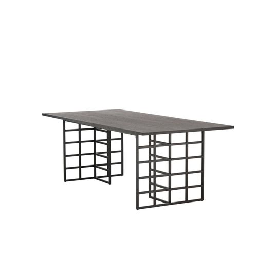 Table à Manger Design "ystad" 220cm Noir