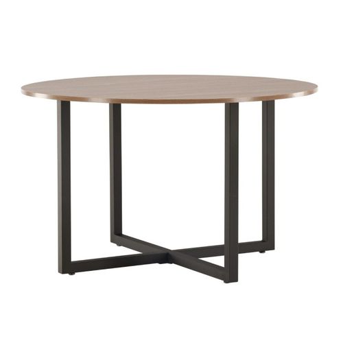 Table à Manger Ronde "durango" 120cm Noyer