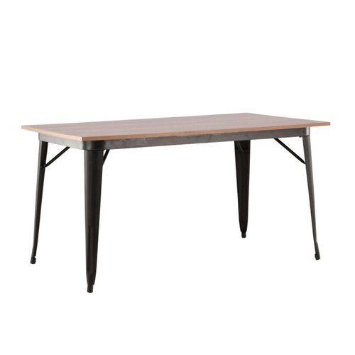 Table à Manger Design "tempe" 140cm Noyer