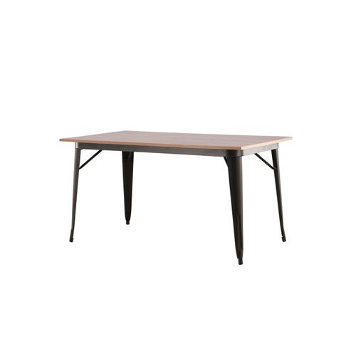 Table à Manger Design "tempe" 140cm Noyer