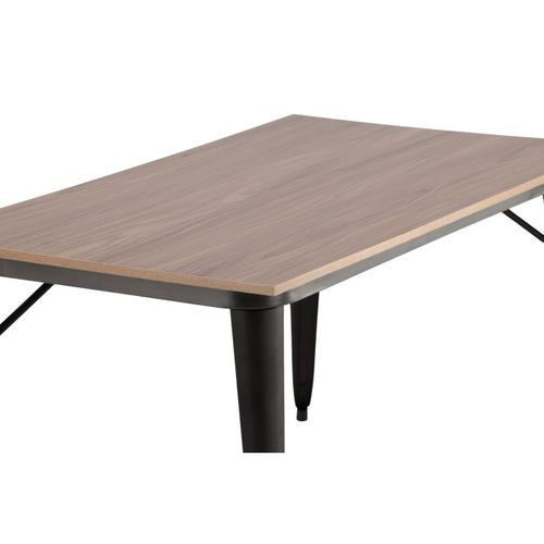 Table à Manger Design "tempe" 140cm Noyer