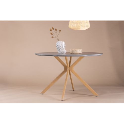 Table à Manger Ronde Piazza" 120cm Gris