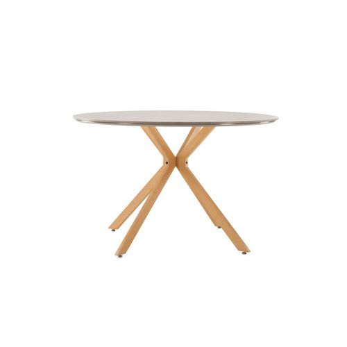 Table à Manger Ronde Piazza" 120cm Gris