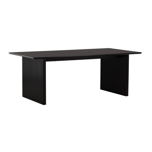 Table à Manger Design "vail" 200cm Noir