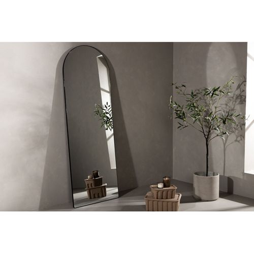 Miroir Mural Déco "sarasota" 193cm Noir