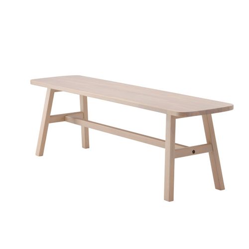 Banc En Bois "halso" 140cm Naturel