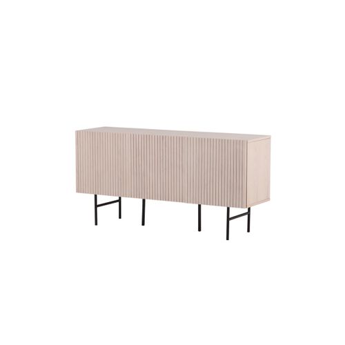 Bahut Design Nervuré "bjorkon" 150cm Naturel