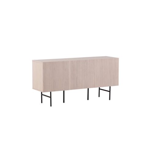 Bahut Design Nervuré "bjorkon" 150cm Naturel