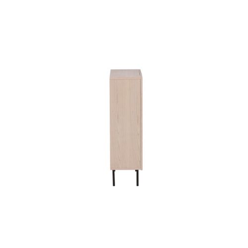 Buffet Design Nervuré "bjorkon" 103cm Naturel