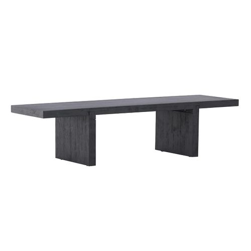 Table Basse En Bois "yakunik" 120cm Noir