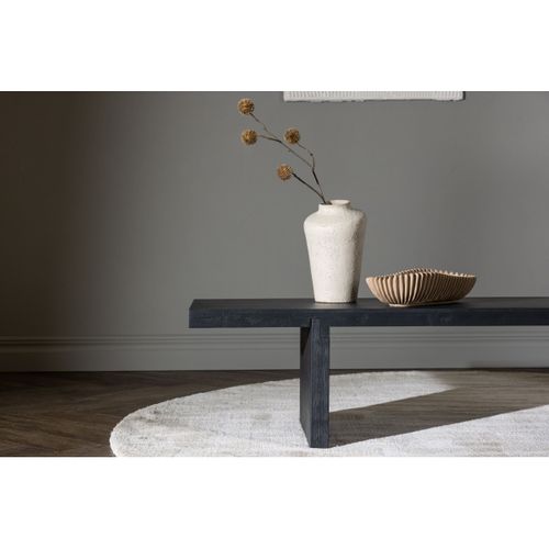 Table Basse En Bois "yakunik" 120cm Noir