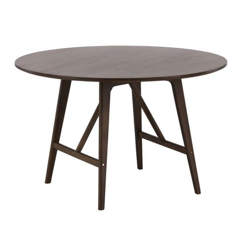 Table à Manger Ronde "kaseidon" 100cm Marron