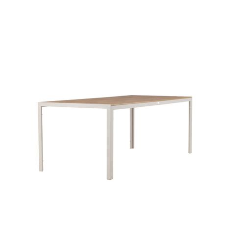 Table De Jardin "break" 205cm Beige et Naturel