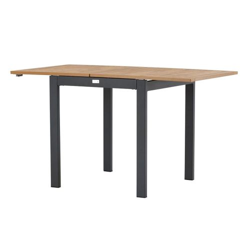 Table De Jardin Extensible "diego" 70-132cm Naturel