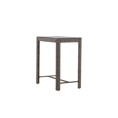 Table De Bar De Jardin "alo" 110cm Gris
