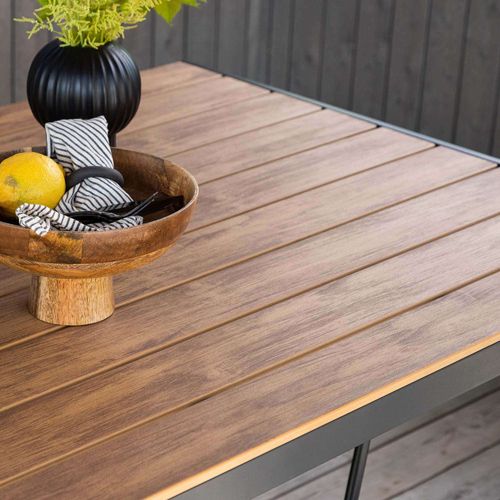 Table De Jardin Break Naturel 150x90x74 Cm