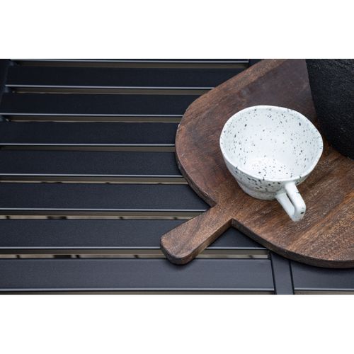 Table De Jardin Borneo Noir 70x70x75 Cm