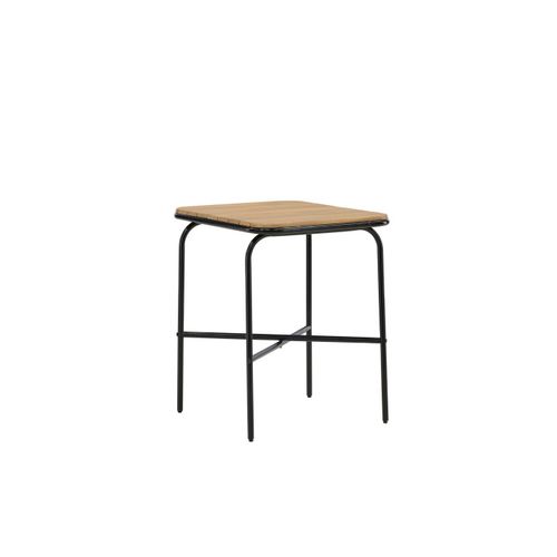Table De Jardin En Bois "holmbeck" 88cm Naturel