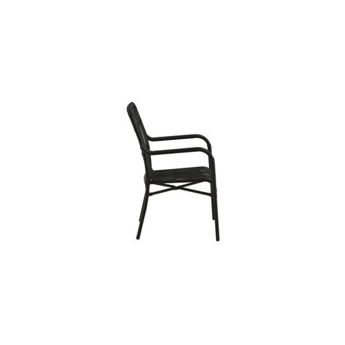 Chaise De Jardin En Rotin "rizal" 90cm Noir