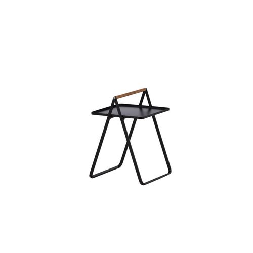 Table D'appoint De Jardin "clarin" 59cm Noir