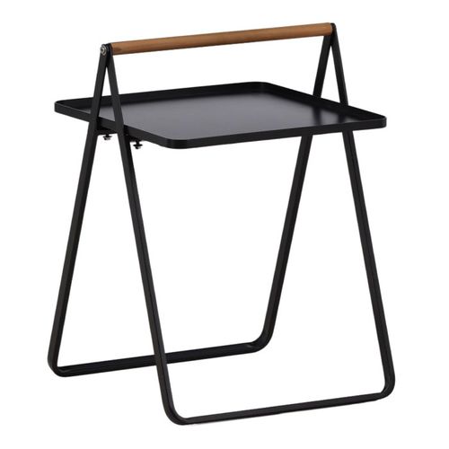 Table D'appoint De Jardin "clarin" 59cm Noir