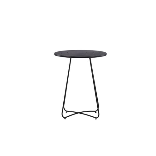 Table De Jardin En Métal "bacong" 74cm Noir
