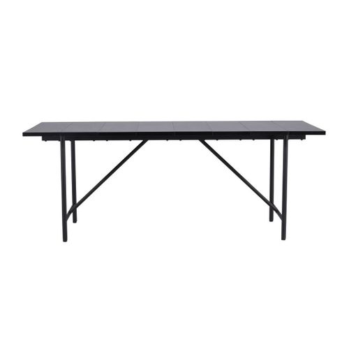 Table à Manger Design "astrid" 200cm Noir