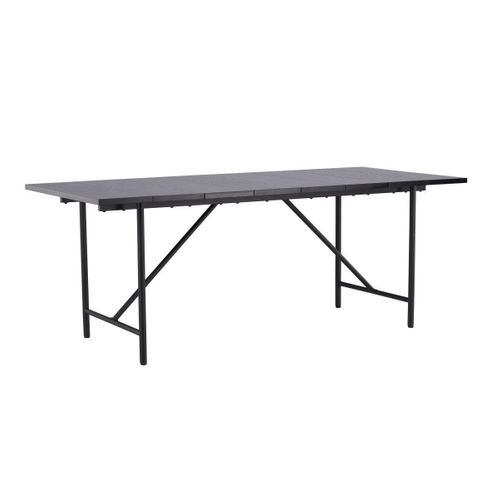Table à Manger Design "astrid" 200cm Noir