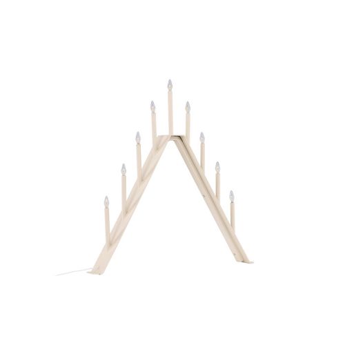 Lampe à Poser Bougeoir Déco "are" 64cm Beige