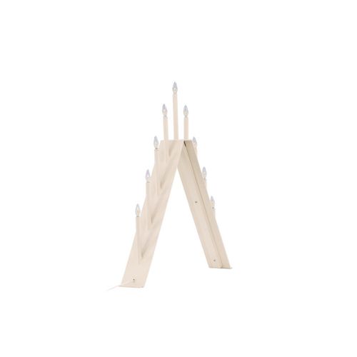 Lampe à Poser Bougeoir Déco "are" 64cm Beige