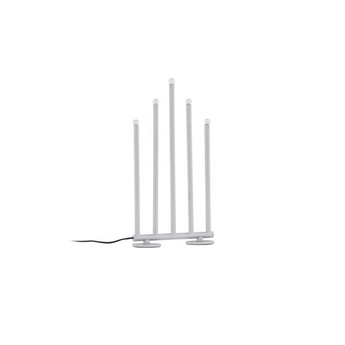 Lampe à Poser Bougeoir "bjornfjallet" 40cm Argent