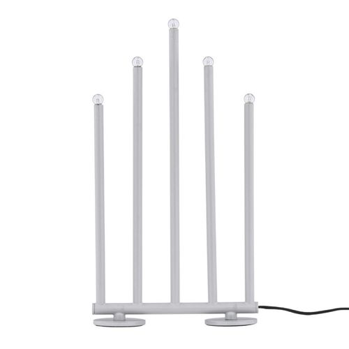 Lampe à Poser Bougeoir "bjornfjallet" 40cm Argent